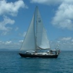 Sailing Behind the Reef in Belize