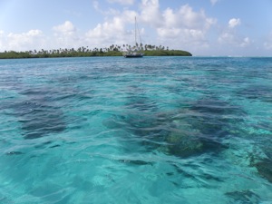 Better Days, Winterlude Anchored in the Holendes Cayes, San Blas Islands, Panama