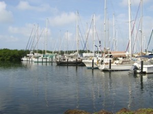 Bocas Marina was a welcome sight!