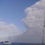 A Nasty Norther Moving in to Lighthouse Reef Atoll, Belize