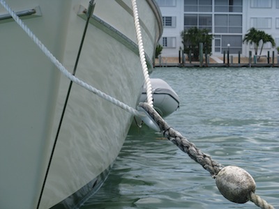 Boat Bow Line Boat Buoy Line Boat Launch Line Is Used for Yachts