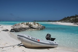 Dinghy Shroud Cay