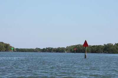 Indian Key Pass channel to Everglades City