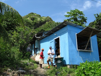 Providencia store away from the main settlement.