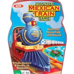 With it's own "hub", this 12 dot Mexican Train dominoes game stands apart! 