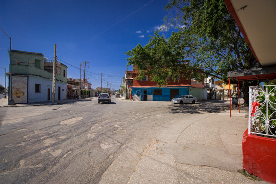 Street Y's. See the Bienvenidos a Jaimanitas sign to the far left.