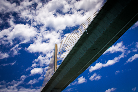 Tampa Bay's Sunshine Skyway Bridge