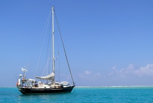 Anchored Behind the Reef, Belize